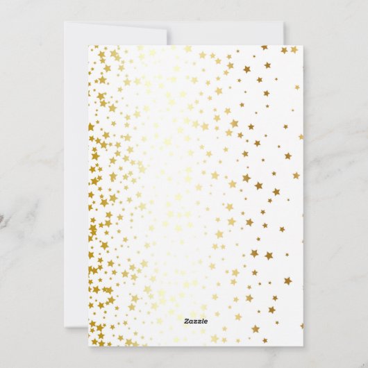 Beer gender onthullen uitnodiging (Achterkant)