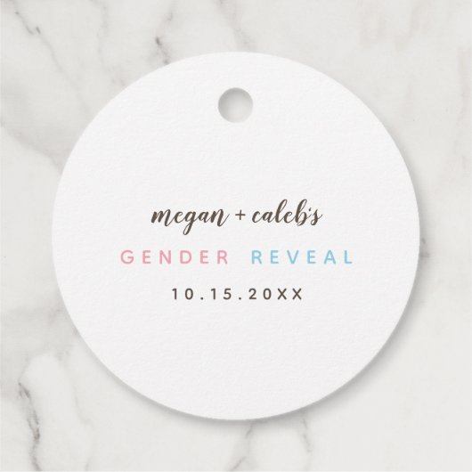 Beer Genderfeest Hartelijk dank Bedankjes Labels (Achterkant)