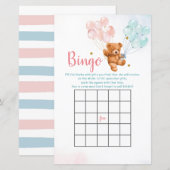 Beer Genderkwesties onthullen ballonspelen (Voorkant / Achterkant)