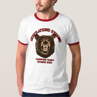 Beer “Generaties Sterk” Aangepaste Familie Reünie  T-shirt