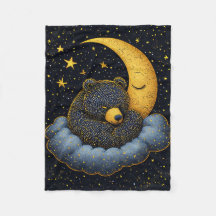 🐻 Beer genesteld in pluizige wolken | Knus dromer