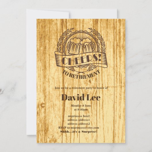 BEER, gepensioneerden, uitnodiging (Voorkant)