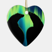 Beer Gepersonaliseerde Beer liefdesdecoratie Keramisch Ornament (Rechts)