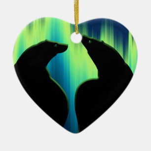 Beer Gepersonaliseerde Beer liefdesdecoratie Keramisch Ornament