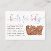 Beer Geslacht Openbaar boek Verzoek Informatiekaartje (Voorkant)