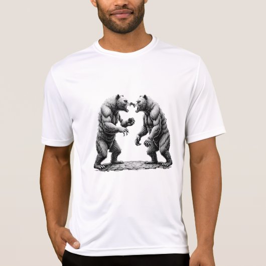 beer gevecht t-shirt (Voorkant)