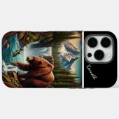 Beer Gevist door Waterval Case-Mate iPhone Case (Achterkant (horizontaal))