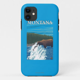 Beer Gevist in de rivier de Montana Case-Mate iPhone Case