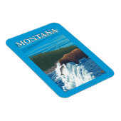 Beer Gevist in de rivier de Montana Magneet (Rechterzijde)