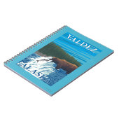 Beer Gevist in de rivier de Valdez, Alaska Notitieboek (Linkerzijde)