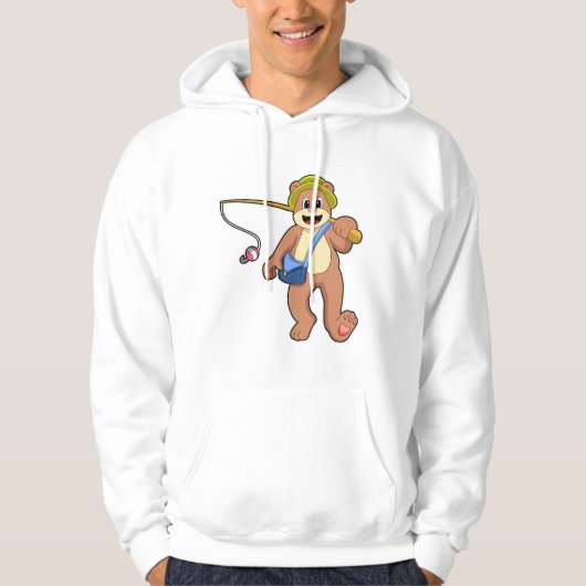 Beer Gevist met Geviste staaf Hoodie (Voorkant)