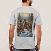 Beer Geviste Expeditie: grillige T-shirt Design (Achterkant)