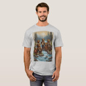 Beer Geviste Expeditie: grillige T-shirt Design (Voorkant volledig)