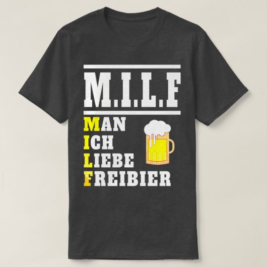 Beer gezegde grappig drink cadeaualcohol t-shirt (Design voorkant)