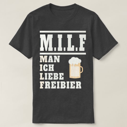 Beer gezegde grappige drink cadeau humor T T-shirt (Design voorkant)