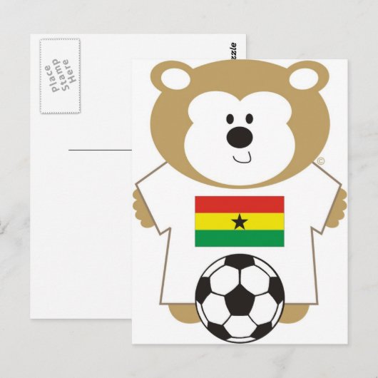 BEER GHANA BRIEFKAART (Voorkant / Achterkant)