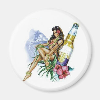 Beer Girl Magneet