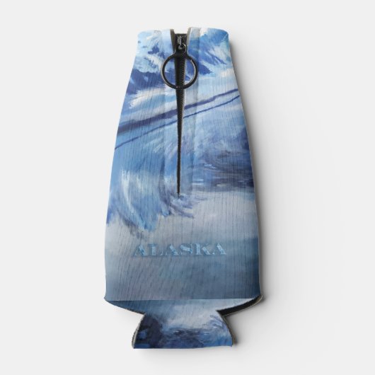 Beer Glacier, Alaska Flesjeskoeler (Achterkant)