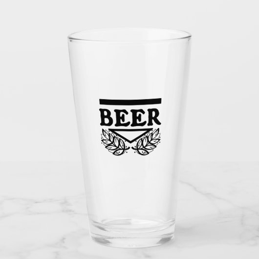 BEER GLAS (Voorkant)