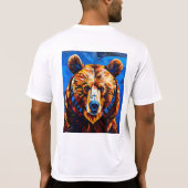 Beer Glas-in-lood T-shirt (Achterkant)