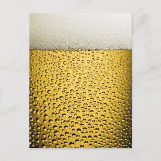 Beer Glass Briefkaart (Voorkant)