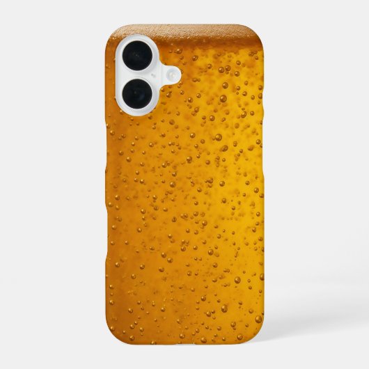 Beer Glass grappig Foto iPhone 16 Hoesje (Achterkant)