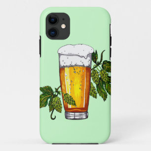 Beer Glass & Hop Case-Mate iPhone Case