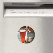 Beer Glass Magneet (Insitu (Vaatwasser))