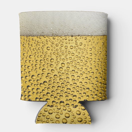 Beer Glass Personaliseren Blikjeskoeler (Achterkant)