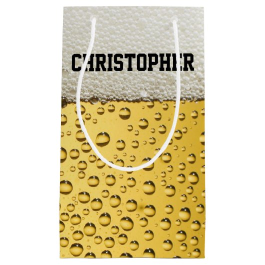 Beer Glass Personaliseren Klein Cadeauzakje (Voorkant)