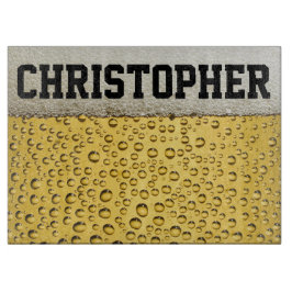 Beer Glass Personaliseren Snijplank