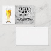 Beer Glass Pour Afsprakenkaartje (Voorkant / Achterkant)