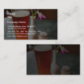 Beer Glass Visitekaartje (Voorkant / Achterkant)