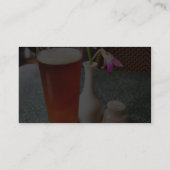 Beer Glass Visitekaartje (Achterkant)