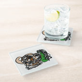 Beer Glazen Onderzetter (Schuin)