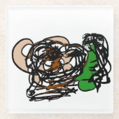 Beer Glazen Onderzetter (Voorkant)