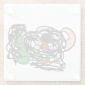 Beer Glazen Onderzetter (Achterkant)