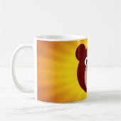 Beer glimlachen koffiemok (Links)