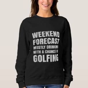 Beer Golf, Wine Golf, Golf Drink Gift Trui