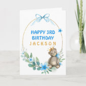 Beer gouden kroon kaart (Voorkant)