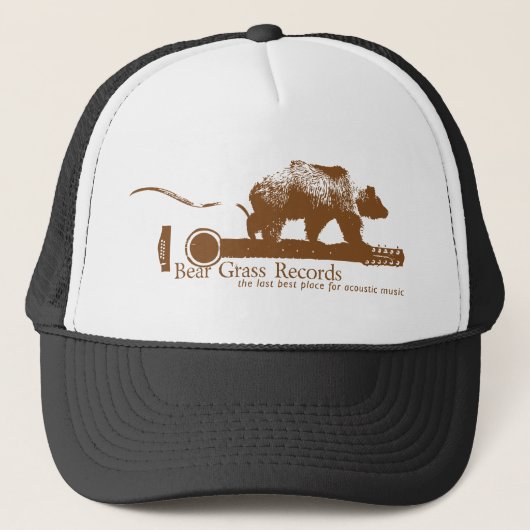 Beer Grass Records Trucker Hat Pet (Voorkant)