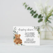 Beer Greenery-beeldscherm Geen opbergschoenen Informatiekaartje (Staand voorkant)