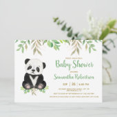 Beer Greenery Gender Neutral Baby shower Foto Kaart (Staand voorkant)