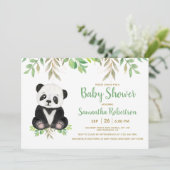 Beer Greenery Gender Neutral Baby shower Kaart (Staand voorkant)