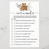 Beer Greenery over of onder de Kaart van het Spel (Voorkant)