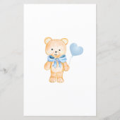 Beer Greenery raadt Baby aan spel Baby shower (Achterkant)