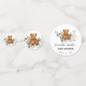 Beer Griekenland Eucalyptus Baby shower Confetti (Voorkanten)
