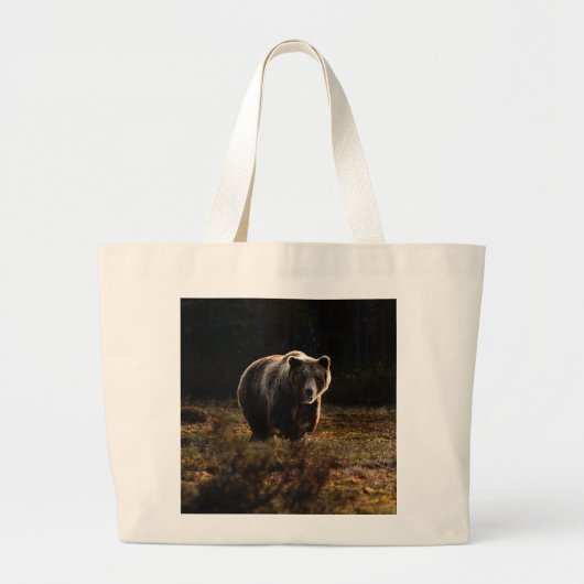 Beer Grote Tote Bag (Voorkant)