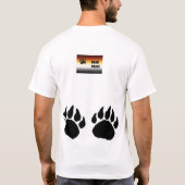Beer Growl/Pride T-shirt (Achterkant)