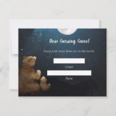 Beer Guessing Count Spel Baby Shower Spel Kaart (Voorkant)